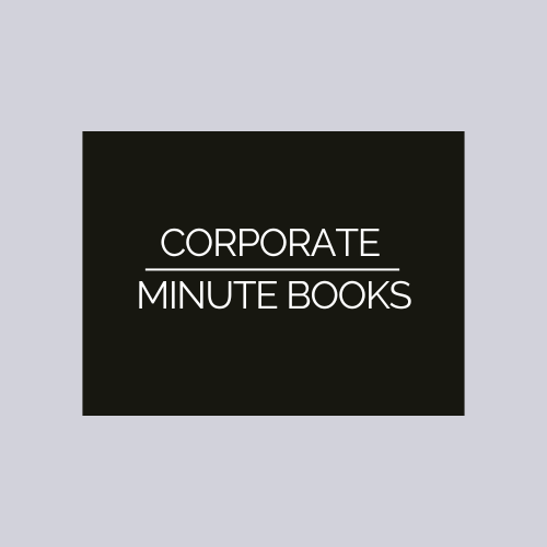 Canada Corporate Minute Books